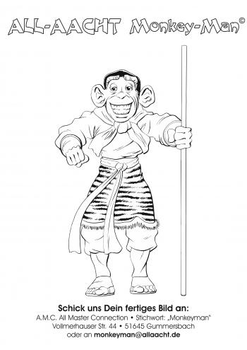 ALL-AACHT Monkeyman Malbild 04